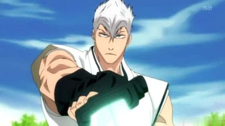 Kensei Muguruma from Bleach - wind user anime male