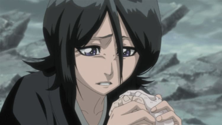 Rukia Kuchiki - Crying Anime Girl