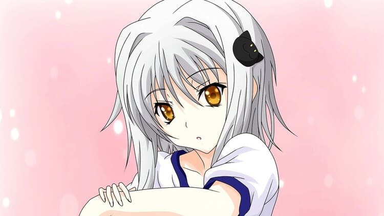 Koneko Toujou - short white hair anime girl