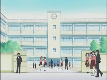 School Buildings In Anime